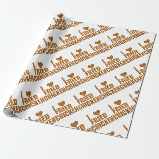 Papel De Regalo Amo el pollo frito
