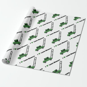 Papel De Regalo Amo los cortacéspedes