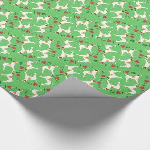 Papel De Regalo Amo mi Jack Russell Terrier
