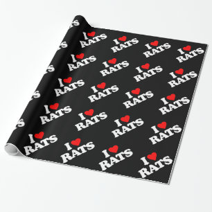 PAPEL DE REGALO AMO RATAS