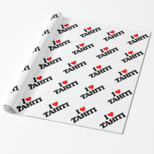 PAPEL DE REGALO AMO TAHITÍ