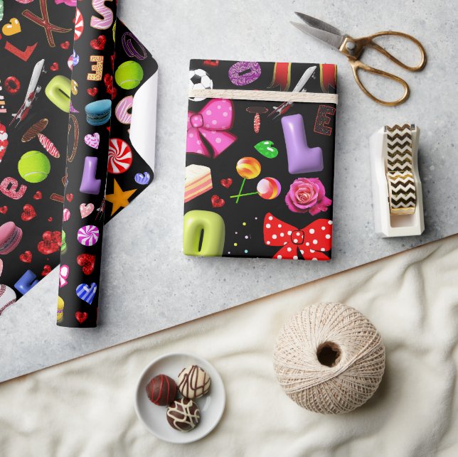Papel De Regalo Amor (Artesanía)