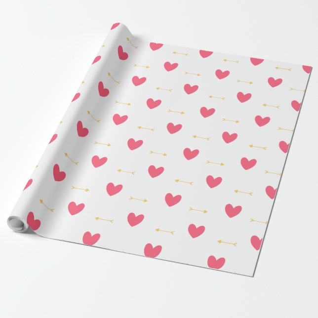 Papel De Regalo Amor Amur  (Desenrollado)