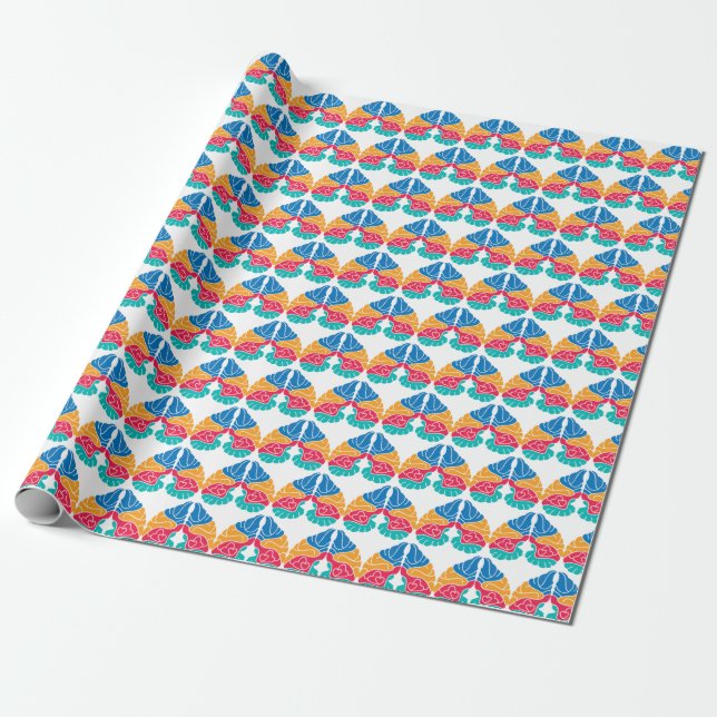 Papel De Regalo Amor con cerebro (Desenrollado)
