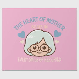 Papel De Regalo amor de madre sincero - día de madre