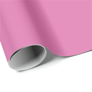 Papel De Regalo Amor de Mariposa Color Sólido Magenta 3