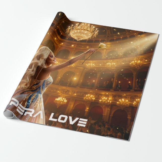 PAPEL DE REGALO AMOR DE ÓPERA (Desenrollado)