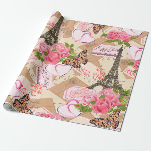Papel De Regalo Amor de París