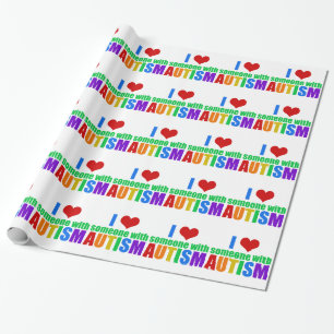Papel De Regalo Amor del autismo