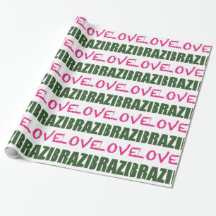 Papel De Regalo Amor el Brasil