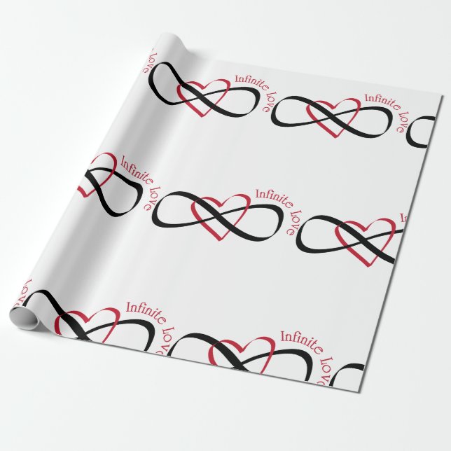 Papel De Regalo Amor infinito (Desenrollado)