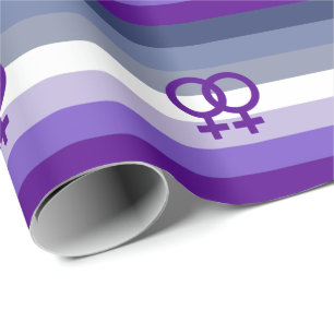 Papel De Regalo Amor Lésbico Butch Orgullo WLW