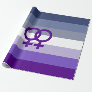 Papel De Regalo Amor Lésbico Butch Orgullo WLW