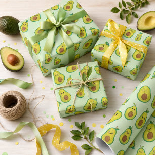 Papel De Regalo Amor por el Aguacate