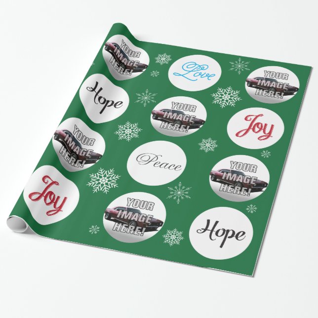 Papel De Regalo ¡Añada su foto! Chevy Camaro (Desenrollado)