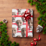 Papel De Regalo Añadir Personalizado Face Photo Funny Santa Head N<br><div class="desc">Haz que tus regalos sean inolvidables con este Add Personalizado Face Photo Funny Santa Head Xmas Divertido Wrapee Paper! Perfecto para la temporada de vacaciones, este caprichoso papel de envoltura cuenta con un divertido diseño de cabeza Santa que se puede personalizar con tu foto favorita. Ideal para familia, amigos o...</div>