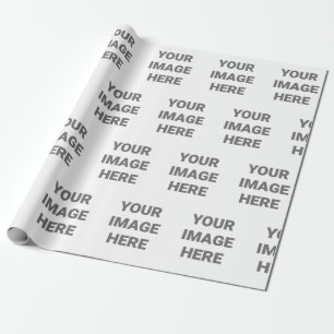 Papel De Regalo Añadir un diseño fotográfico a sus propios Navidad
