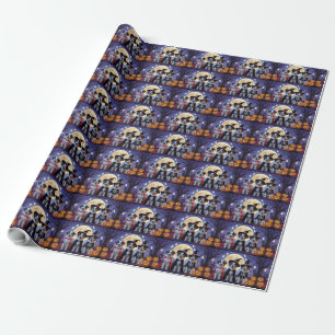Papel De Regalo Anatolian Shepherd Dogs Pumpkin Halloween Funny