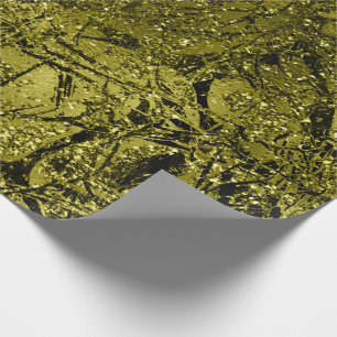 Papel De Regalo Anatomía Cuerpo Célula Naturaleza Mint Mustard Cha