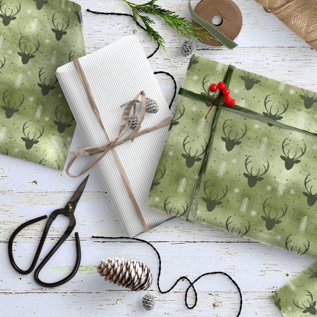 Papel De Regalo Anclajes de venado Flechas Navidades Patrón ID861  (Subido por el creador)