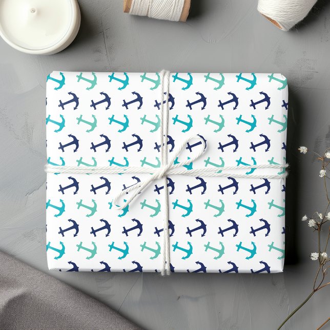 Papel De Regalo Anclas náuticas (Subido por el creador)