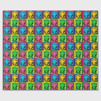 Papel De Regalo Andy Warhol Skibidi Inodoro Arte Pop