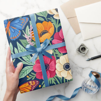 Papel De Regalo Anem Boho Abstracto