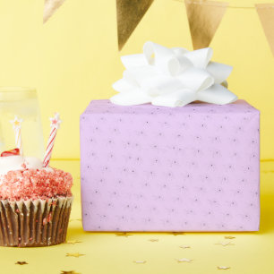 Papel De Regalo ~Anémona Sobre Lila Claro
