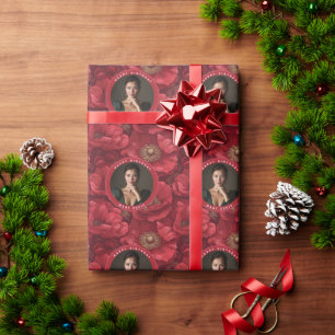 Papel De Regalo Anémonas de Moda Tema Floral Feliz Cumpleaños
