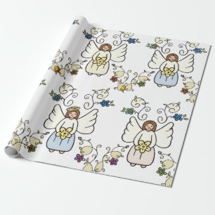 Papel de regalo Ángel de la Guarda 
