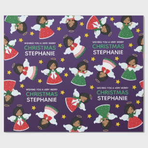 Papel De Regalo Ángel multicultural