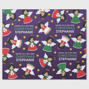 Papel De Regalo Ángel multicultural