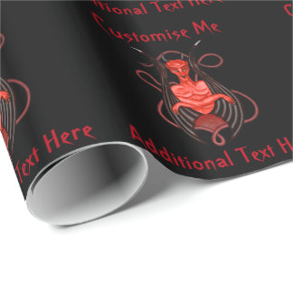 Papel De Regalo Ángel oscuro