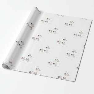 Papel De Regalo Ángeles del navidad