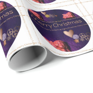 Papel De Regalo Ángeles soñando con la paz y el amor - Navidades e