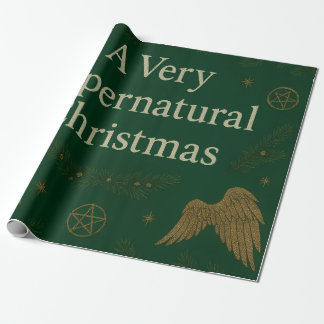 Papel De Regalo Angelic Wrath Christmas – Carta Regalo Natalizia