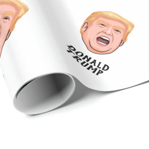 PAPEL DE REGALO ANGRY DONALD TRUMP PERSONALIZADO