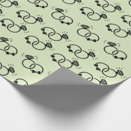 Papel De Regalo Anillos de boda para regalos de compromiso Pastel 