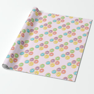 Papel De Regalo Anillos de espuma del arco iris