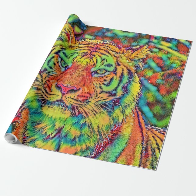 Papel De Regalo AnimalColor_Tiger_027_by_JAMColors (Desenrollado)
