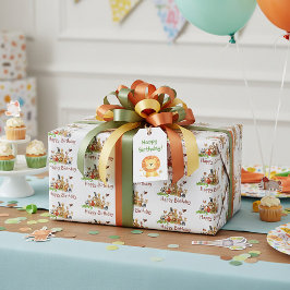 Papel De Regalo Animales cortos