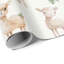 Papel De Regalo Animales de cría de bebés