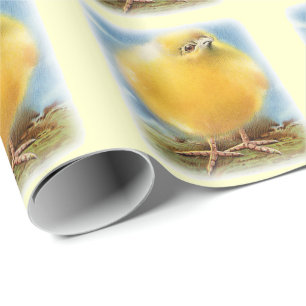 Papel De Regalo Animales Tiernos Vintage de Pascua