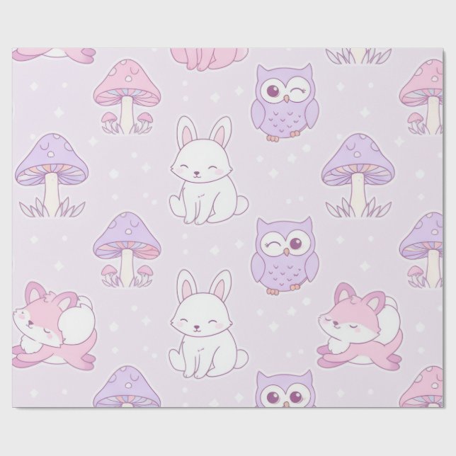 Papel De Regalo Animals Wrapping Paper  (Superficie plana)