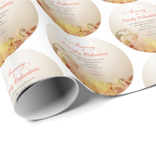 Papel De Regalo Aniversario de la Ordenanza de la Sacerdotalidad