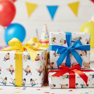 Papel De Regalo Aniversario de los niños de la Humpty Dumpty