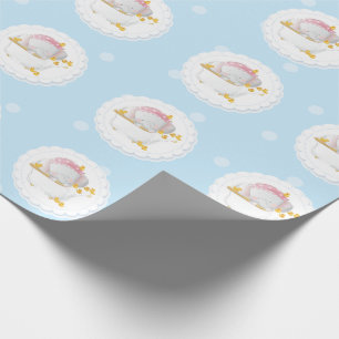 Papel De Regalo Aniversario del bebé del elefante
