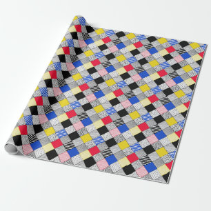 Papel De Regalo Antecedentes: pájaros, puntos de polka.