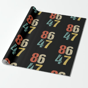 Papel De Regalo Anti-Trump - 86 47 I