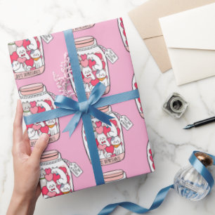 Papel De Regalo Antidepresivo para Gatos Regalo Divertido para Ama